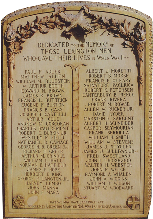 wood plaque