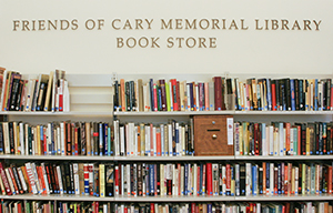 Friends of Cary Memorial Library bookstore