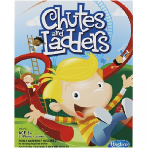 Chutes and Ladders game box cover
