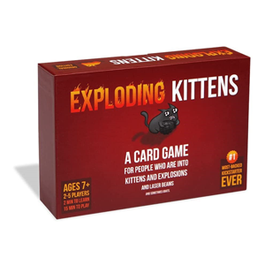 Exploding Kittens game box
