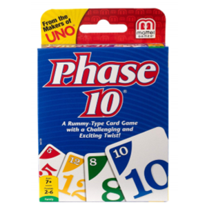 Phase 10 card game box