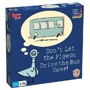Don't Let the Pigeon Drive the Bus board game box.