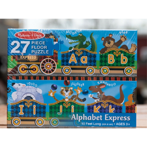 Alphabet Floor Puzzle box