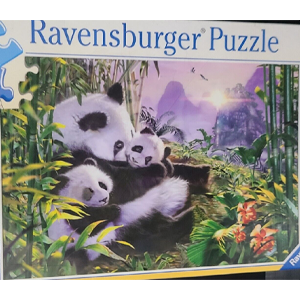 Ravensburger Puzzle of a family of pandas