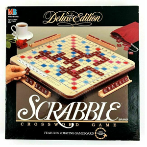 Scrabble: Deluxe Edition game box