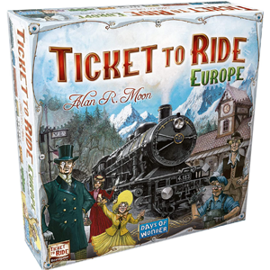 Ticket to Ride: Europe game box
